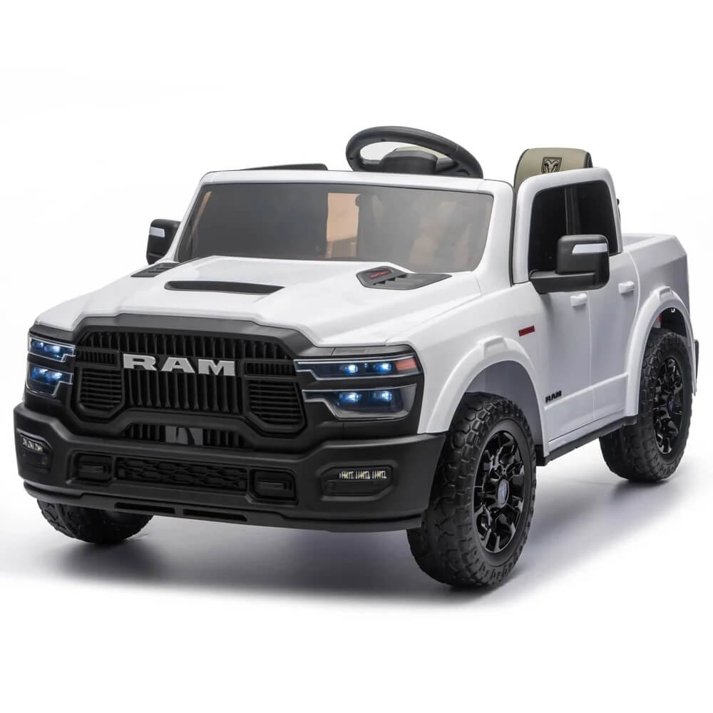 Moderno Kids DODGE RAM 2500 REBEL 24V Electric Ride-On Car Truck, Parental Remote