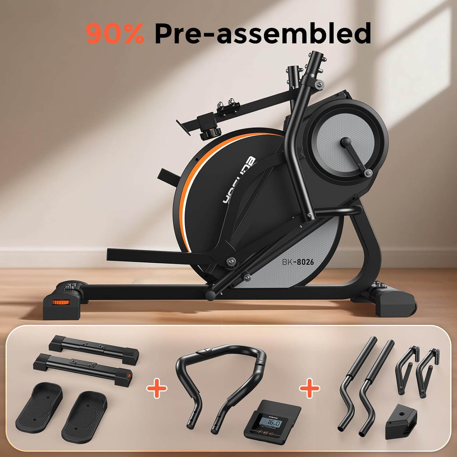 Yosuda DSJ-01 3-In-1 Elliptical Exercise Machine