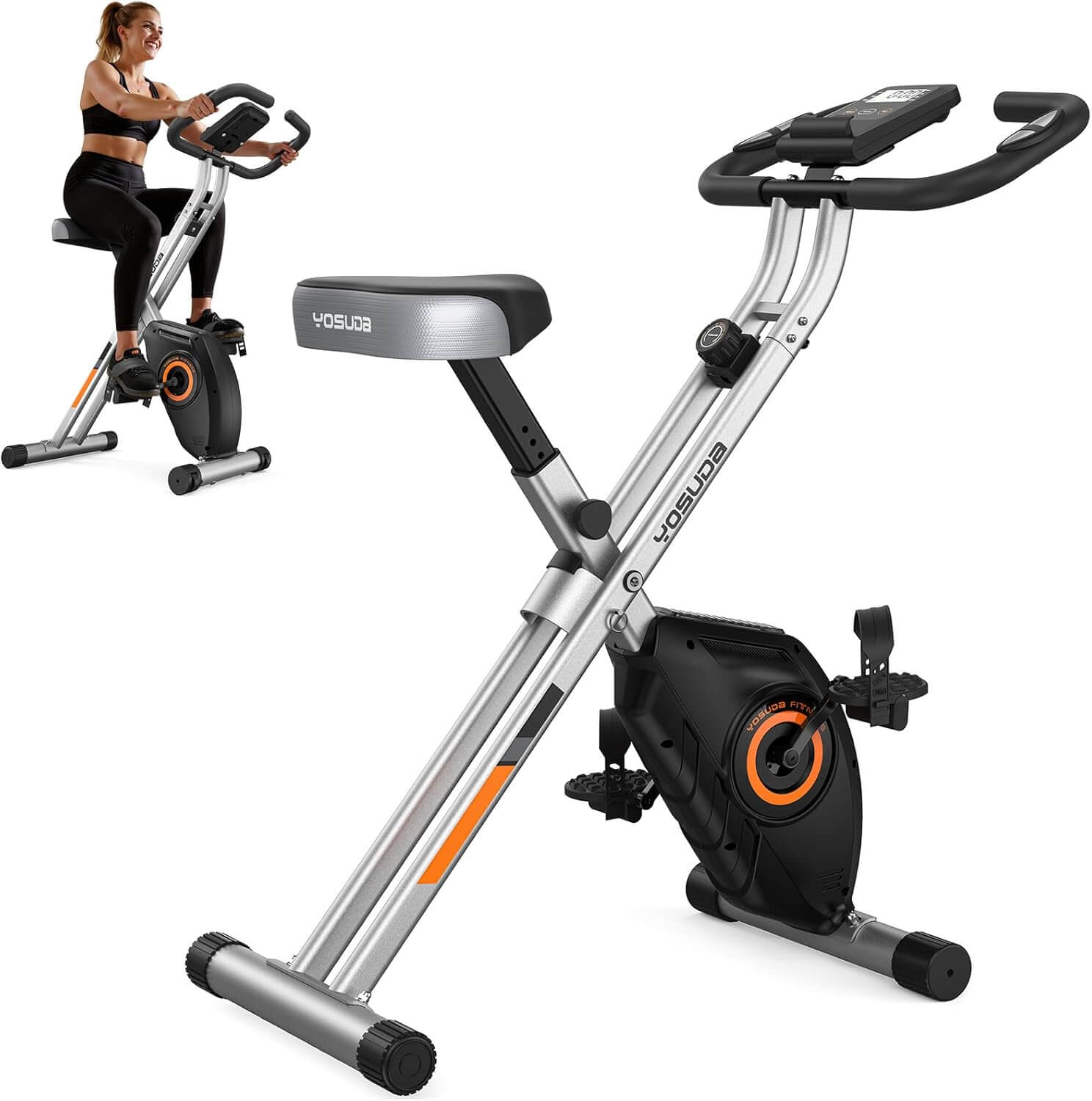 Yosuda Folding Stationary Exercise Bike