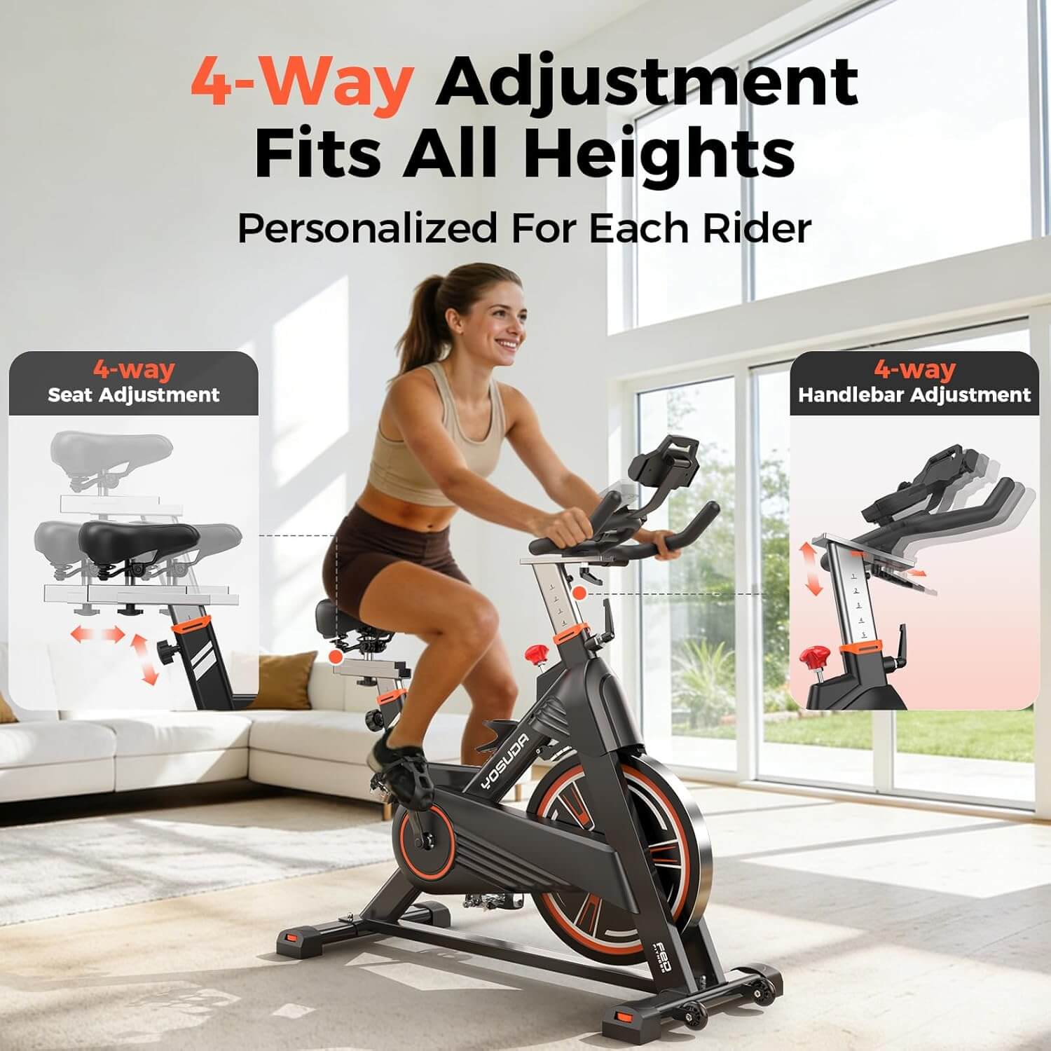 Yosuda PRO Magnetic Exercise Bike