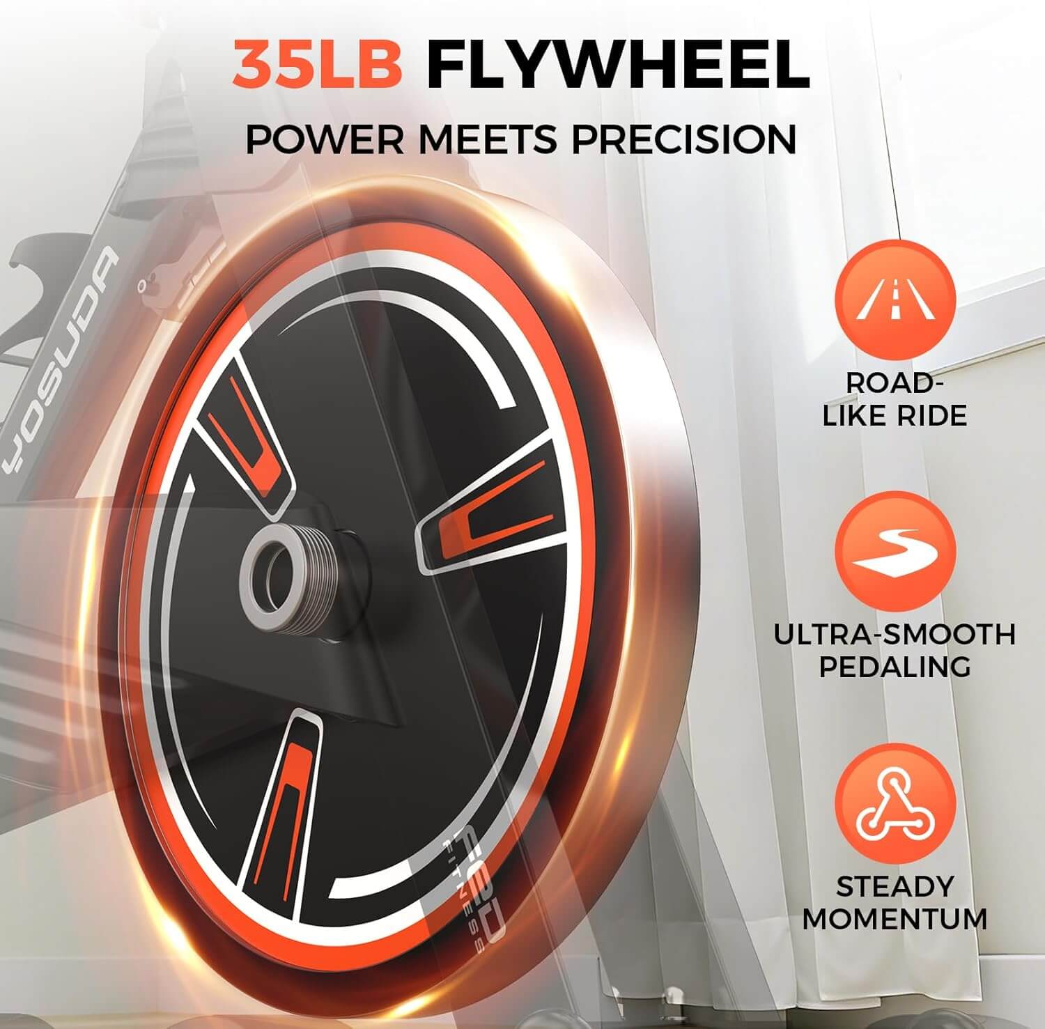 Yosuda PRO Magnetic Exercise Bike