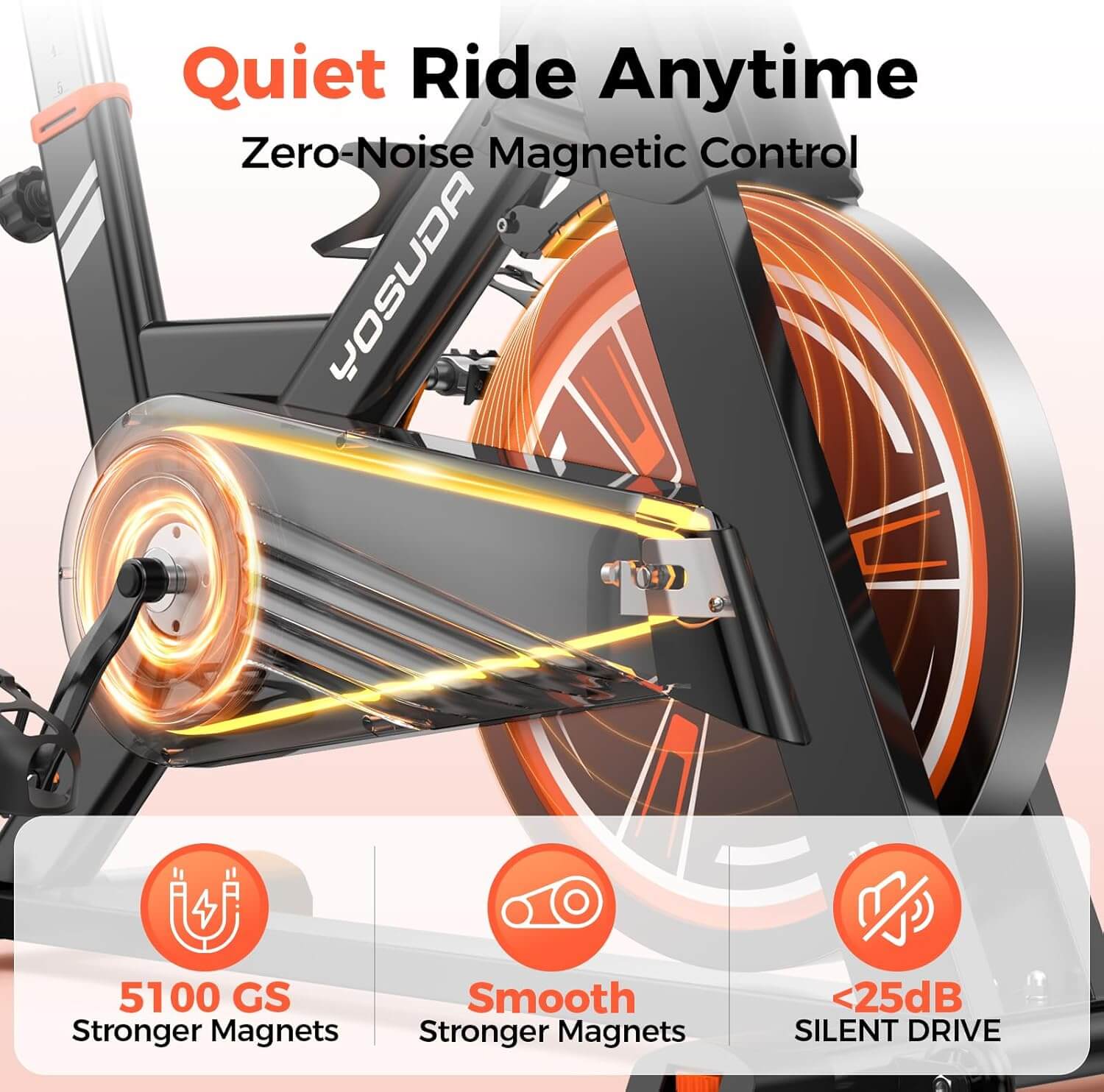 Yosuda PRO Magnetic Exercise Bike