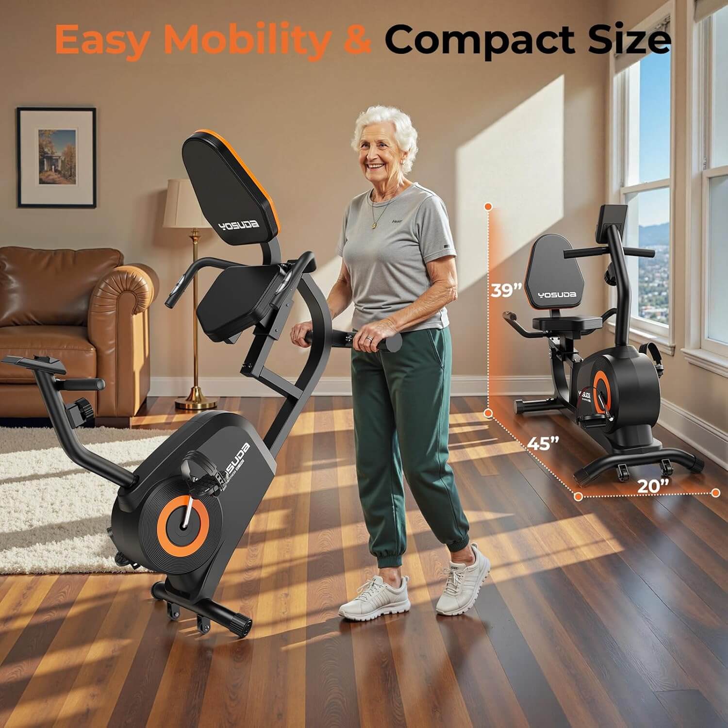 Yosuda Recumbent Exercise Bike