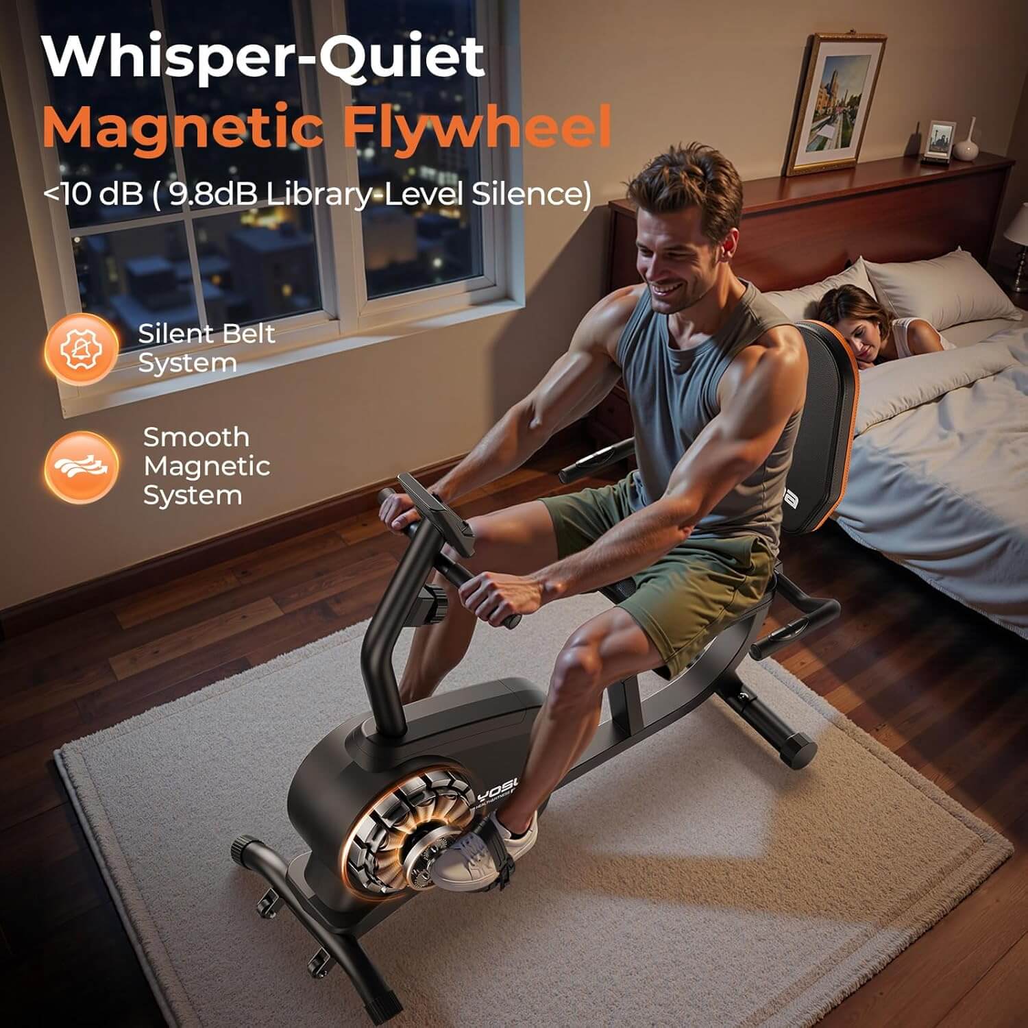 Yosuda Recumbent Exercise Bike
