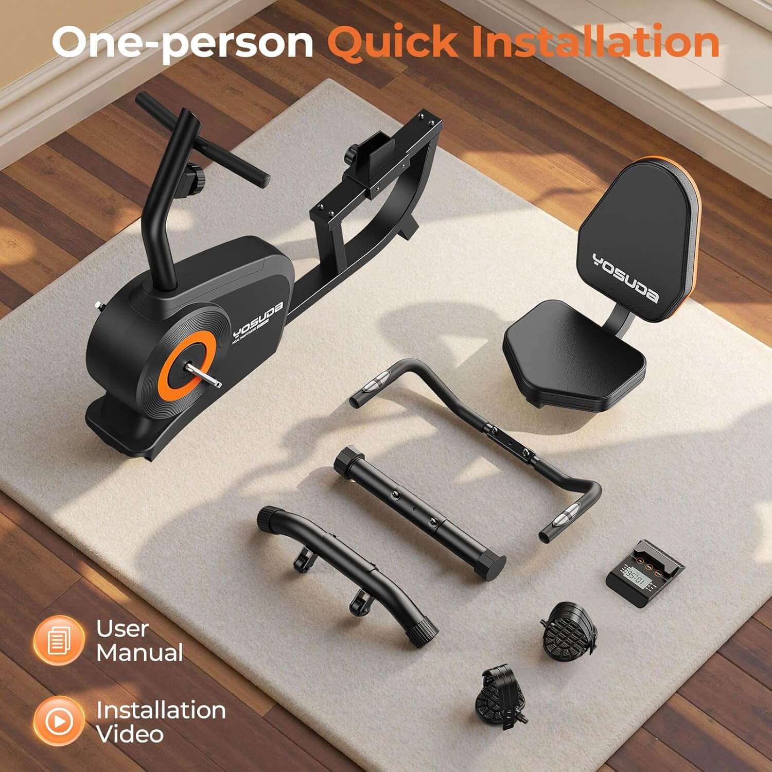 Yosuda Recumbent Exercise Bike