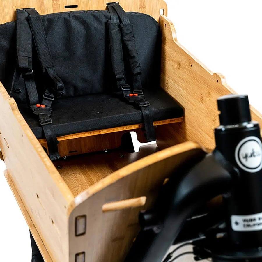 Yuba BAMBOO BOX SEAT KIT SUPERCARGO, Harnesses, Backrest, Seat Cushions
