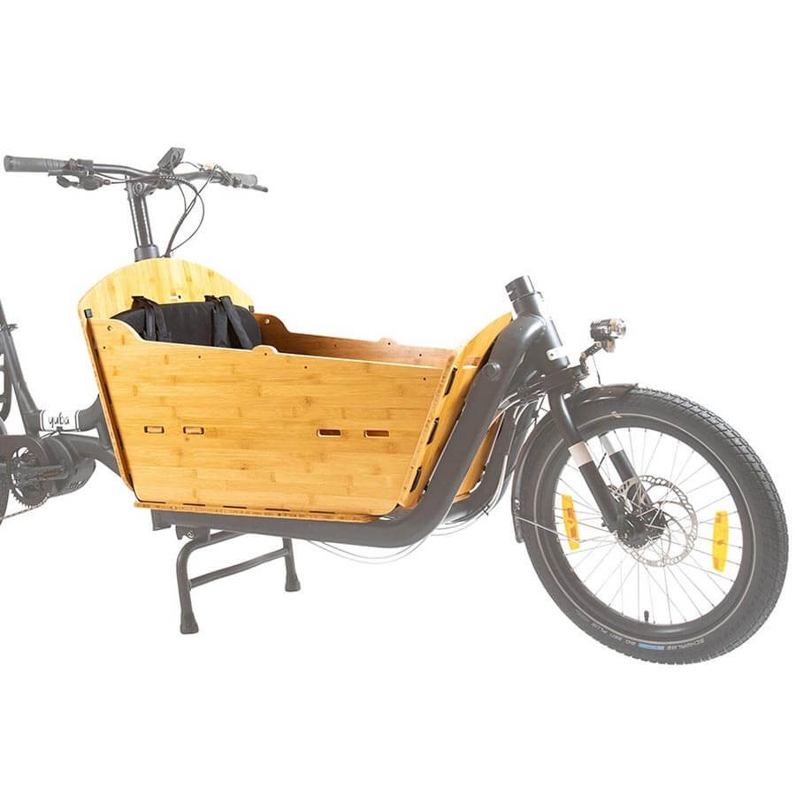 Yuba BAMBOO BOX SUPERCARGO Front Box, 4 Panels
