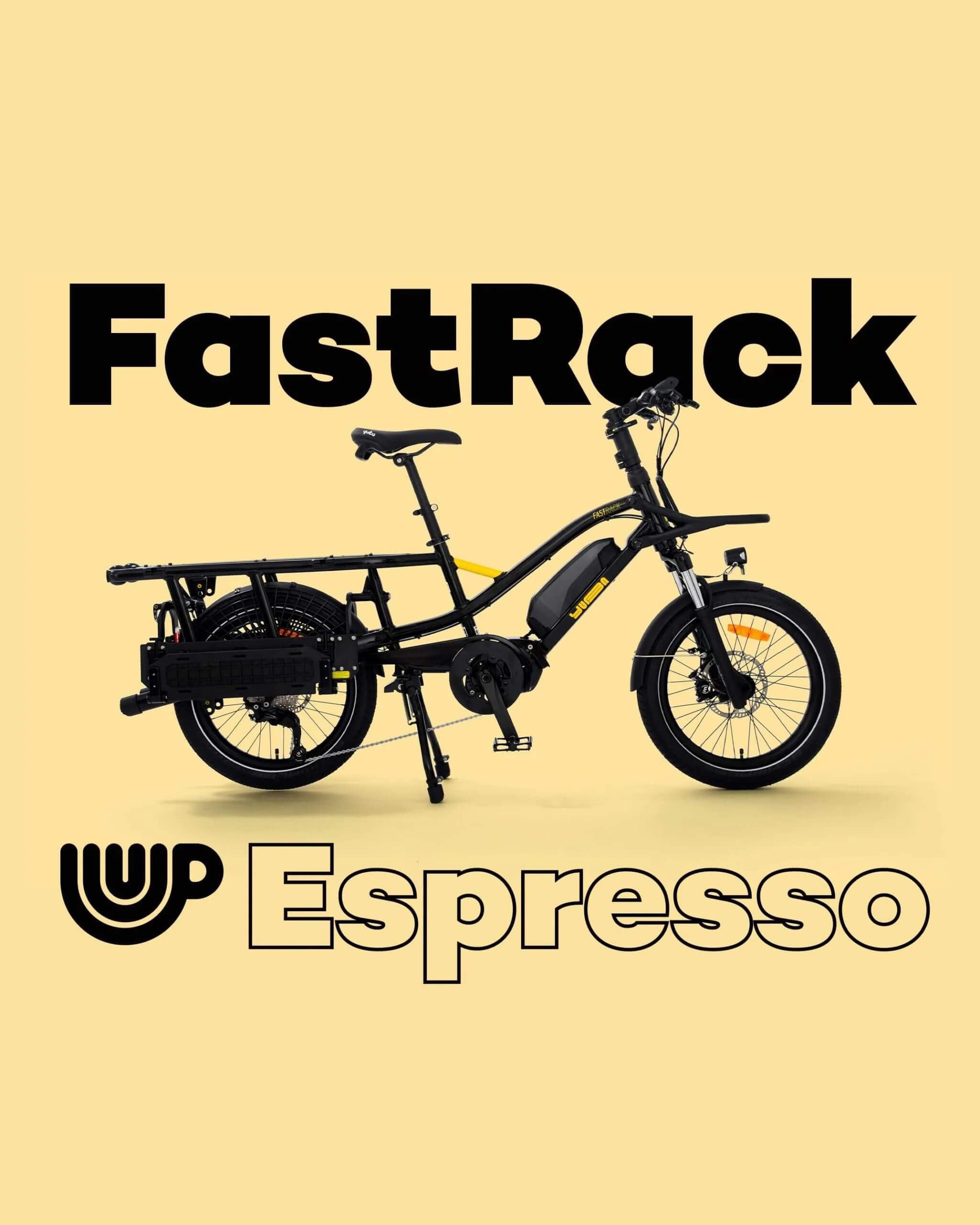 Yuba FASTRACK V2 Compact Commuter Electric Cargo Bike