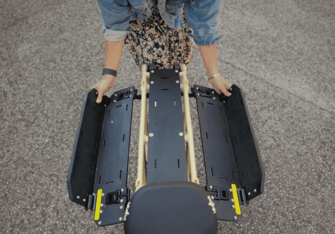 Yuba FASTRACK V2 Compact Commuter Electric Cargo Bike