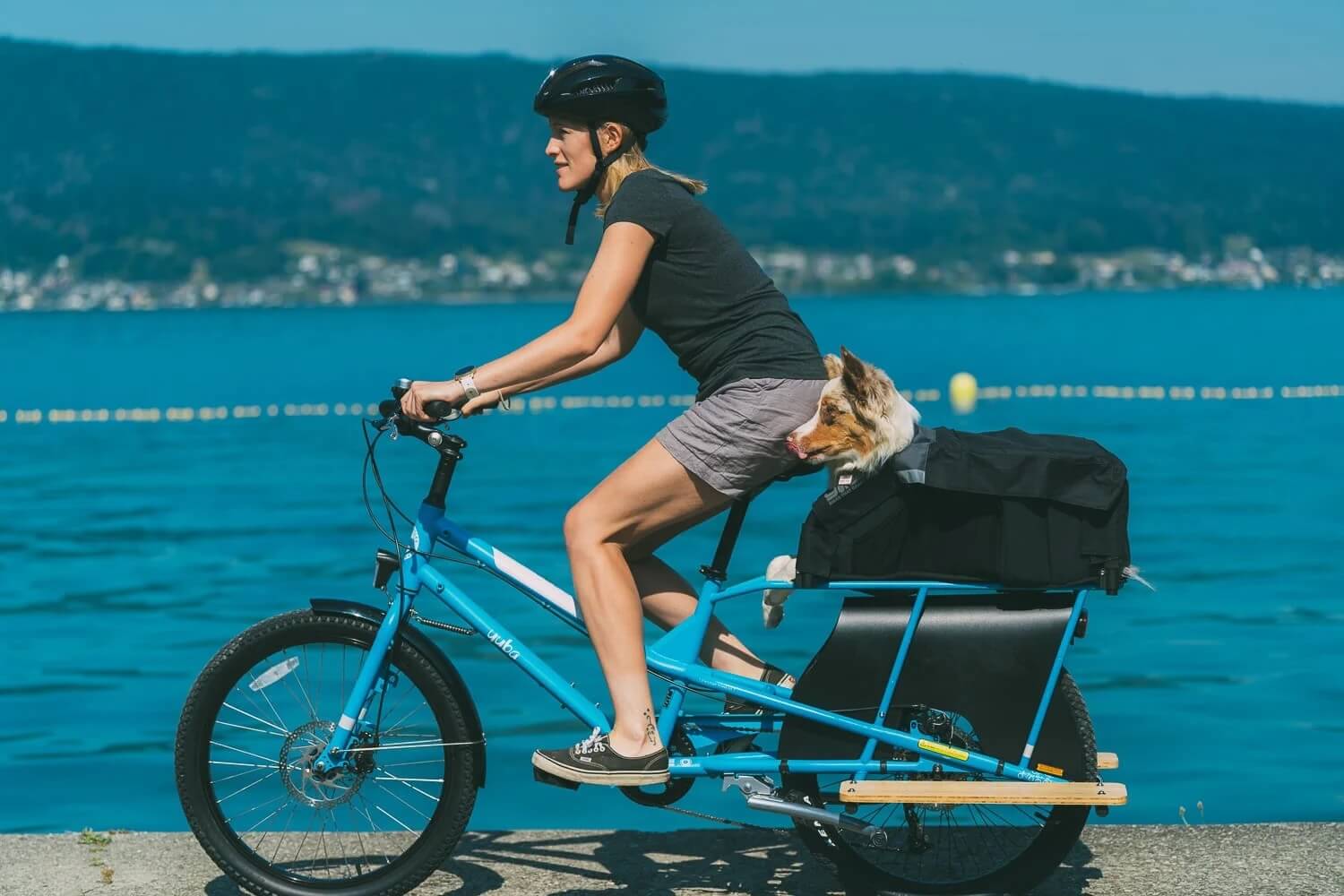 Yuba KOMBI Compact Commuter Longtail Electric Cargo Bike