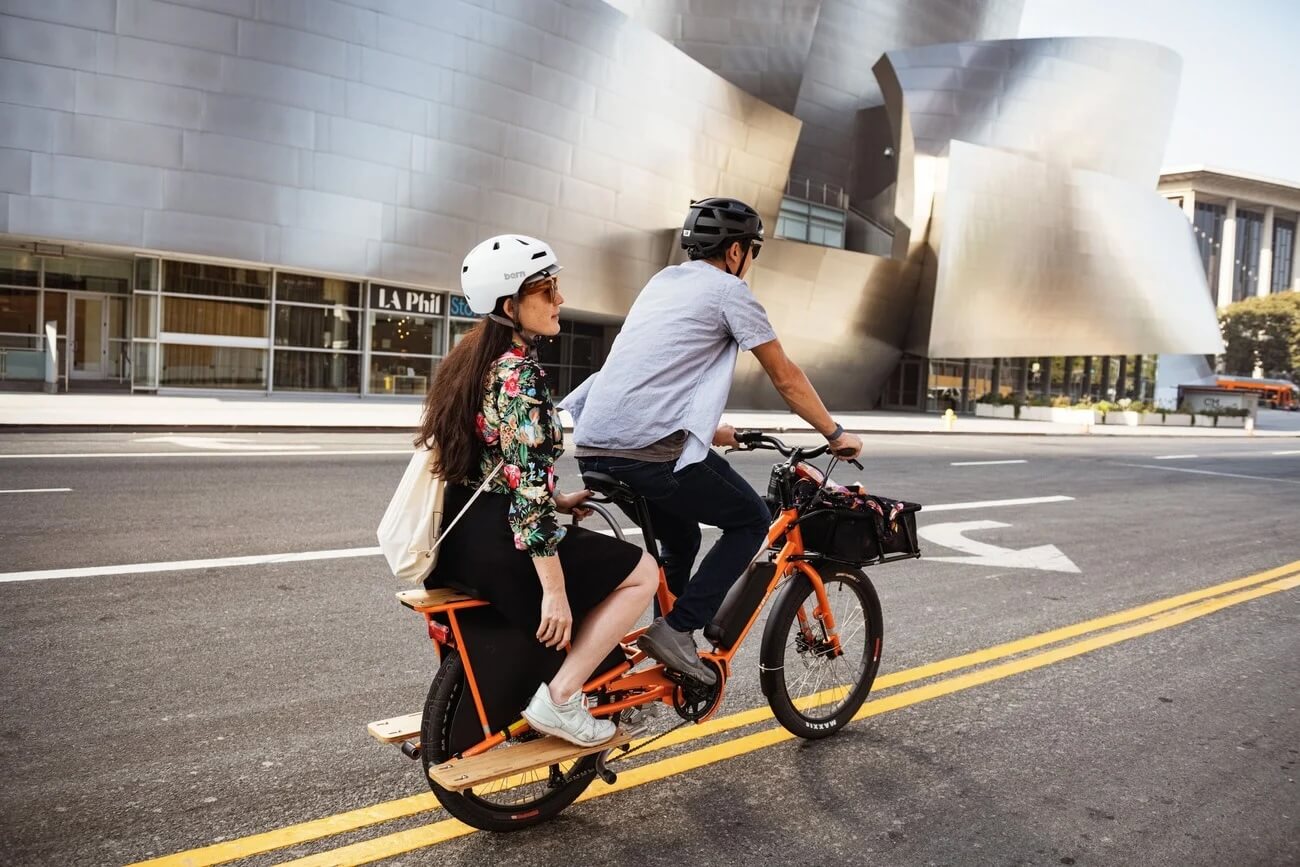 Yuba KOMBI E5 Compact Commuter Electric Cargo Bike