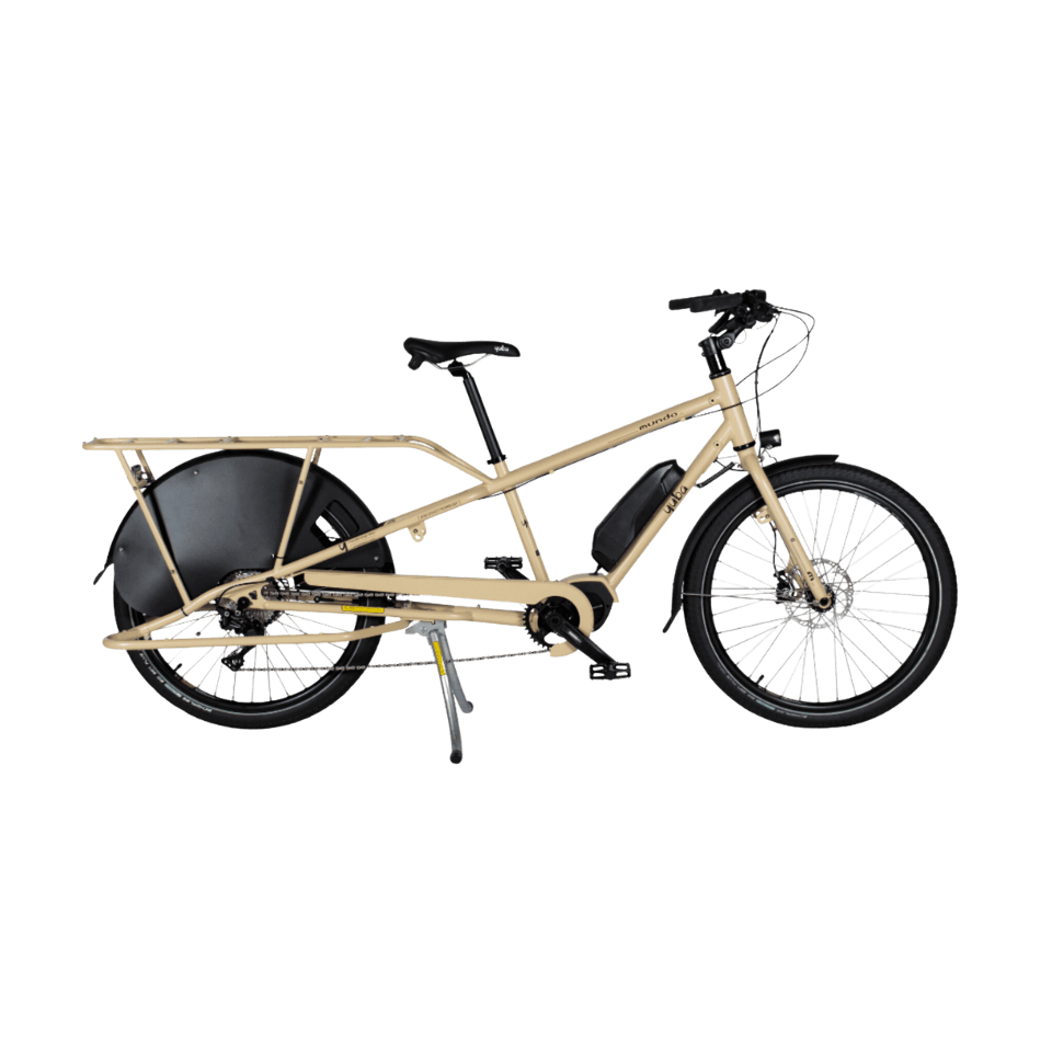 Yuba MUNDO EP8 10S Longtail Electric Cargo Bike, Large Load Capacity