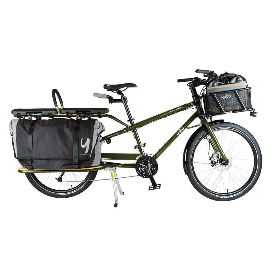 Yuba MUNDO V6 LUX Longtail Electric Cargo Bike
