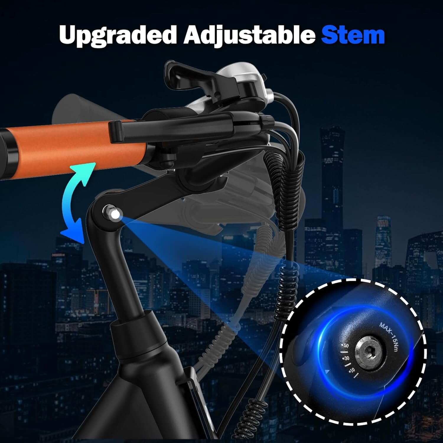 ZDZA ZA02 1200W 48V Front Suspension Electric Bike