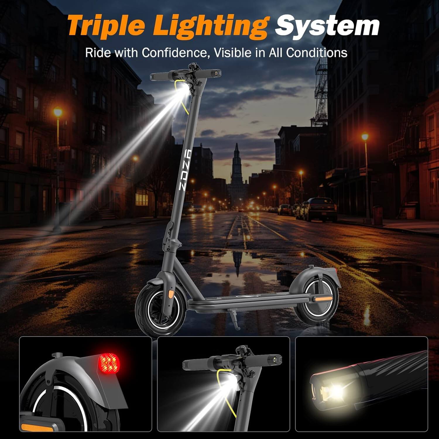 ZDZA ZD05 500W Folding Electric Scooter