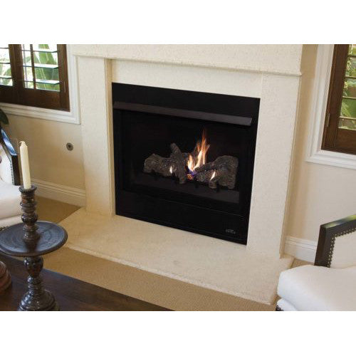 Astria GEMINI 35" DLX Series Traditional Top/Rear Direct Vent Gas Fireplace