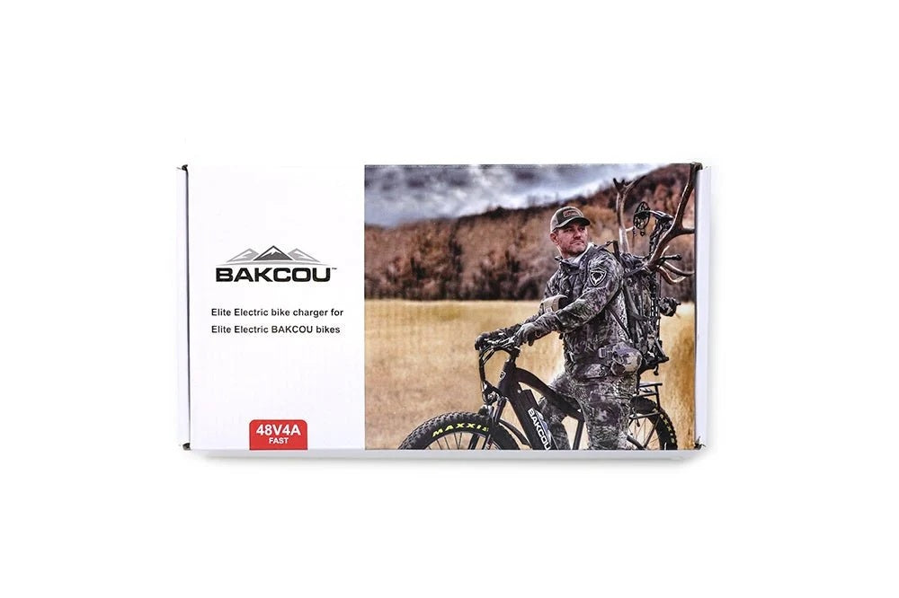 Bakcou Replacement 48V 4 AMP SMART CHARGER for Electric Bikes