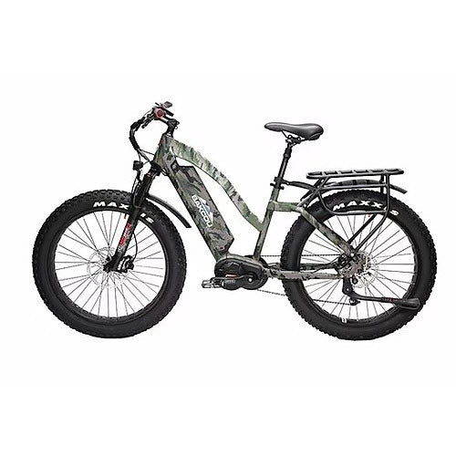 2026 Bakcou BackCountry MULE ST 26" Step-Through Mid Drive 48V Electric Bike