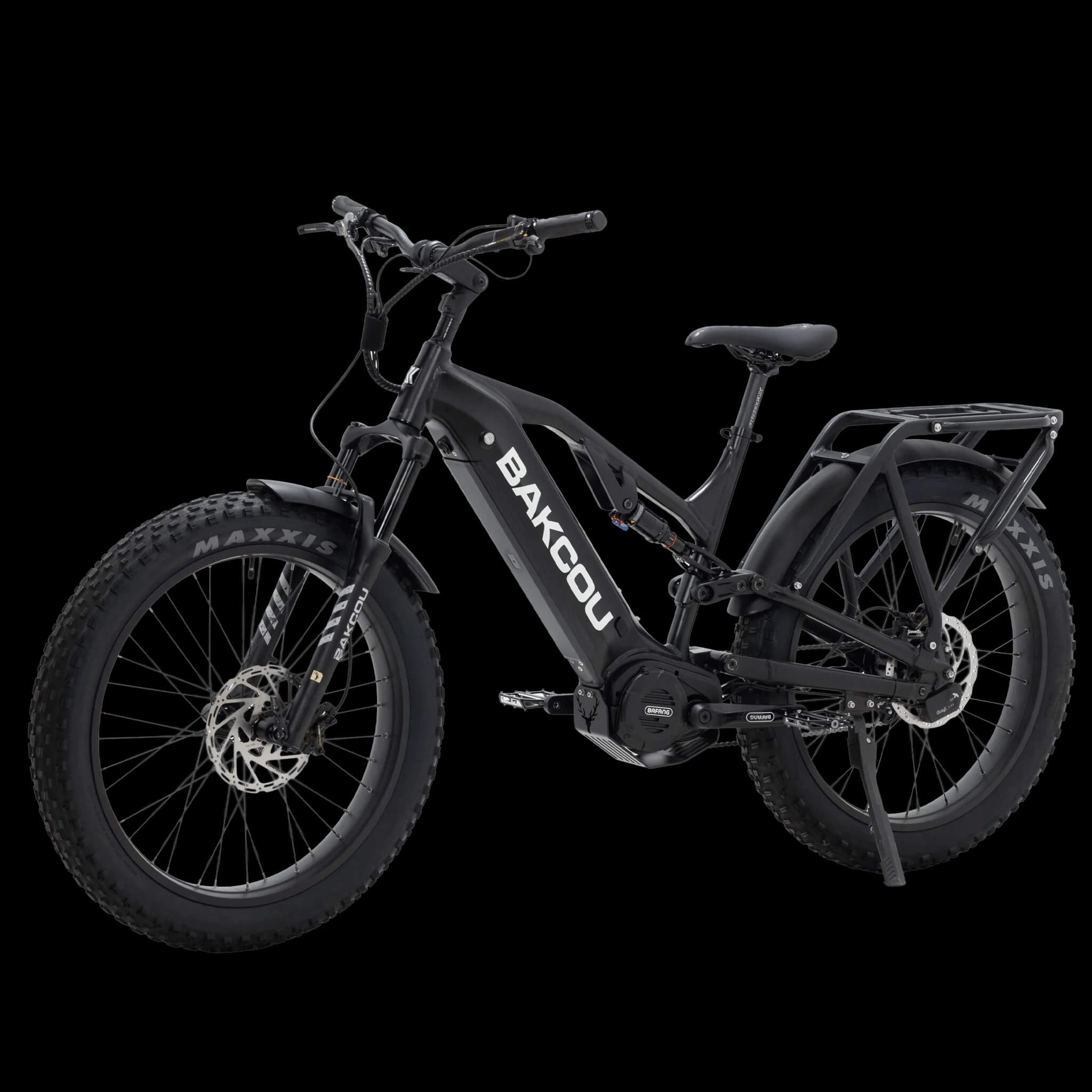 2026 Bakcou Scout Jäger SD Mid Drive 14 Speed Suspension Electric Bike