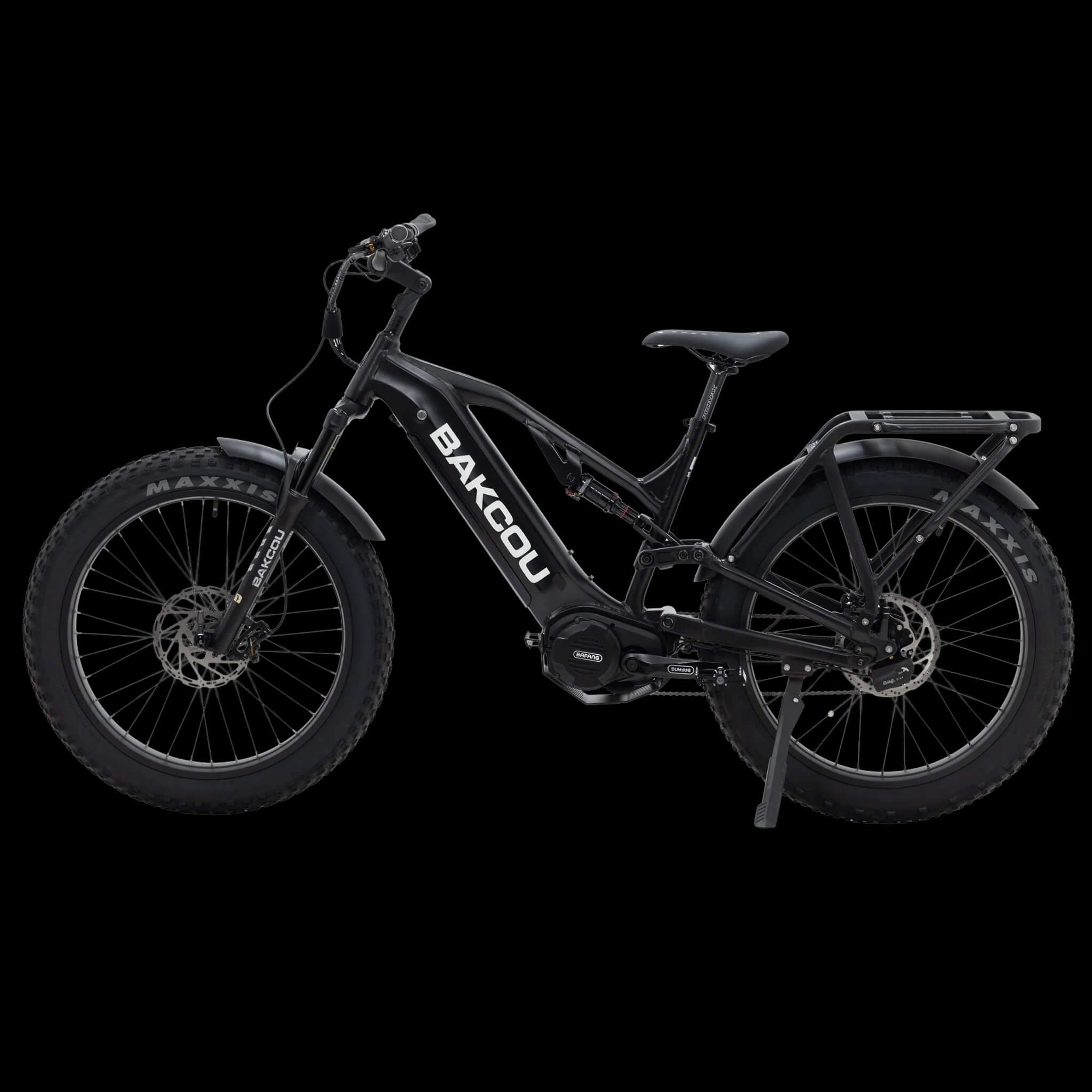 2026 Bakcou Scout Jäger SD Mid Drive 14 Speed Suspension Electric Bike