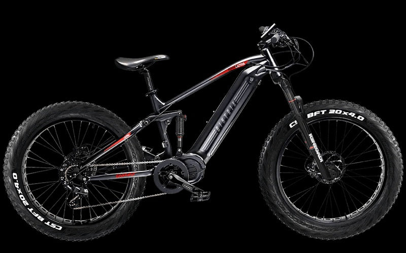2026 Biktrix Juggernaut Ultra FS PRO 3 FAT Mid Drive Full Suspension Electric Bike