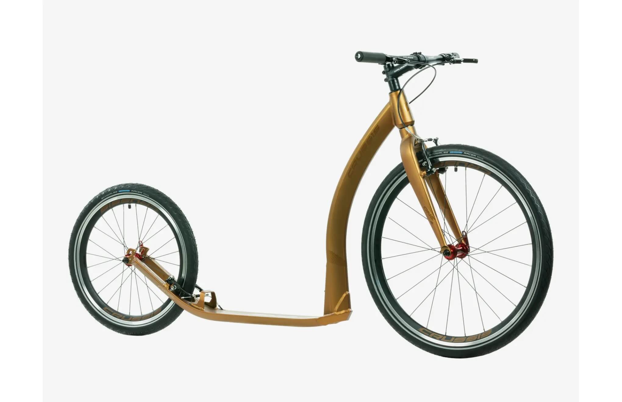 Crussis ONE COBRA Adult Sport Mushing Kick Scooter Off-Road Foot Bike — Upzy.com