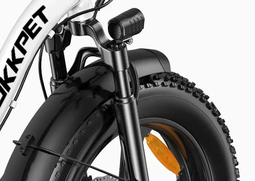 2024 Mukkpet GL 750W Peak 48V Suspension Step-Through Folding Fat Tire Electric Bike