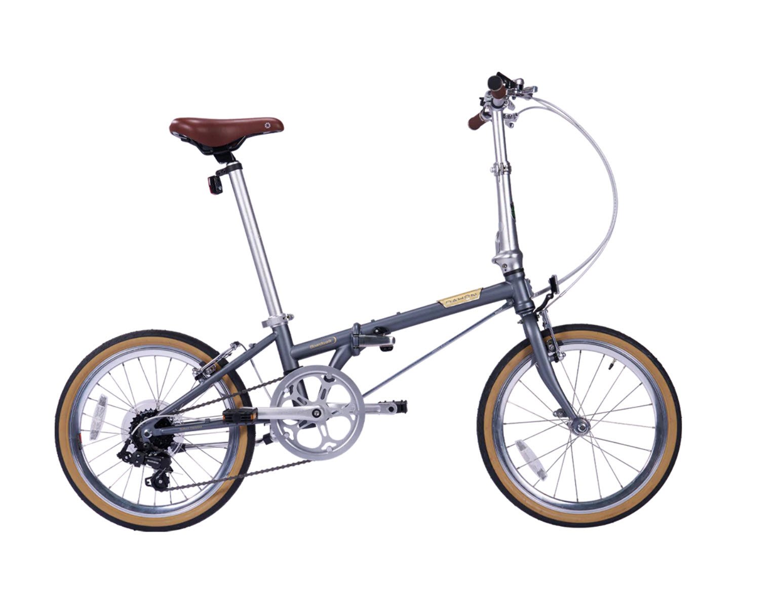 bmx foldable bicycle Dahon Boardwalk D7 Folding Bike (Charcoal)