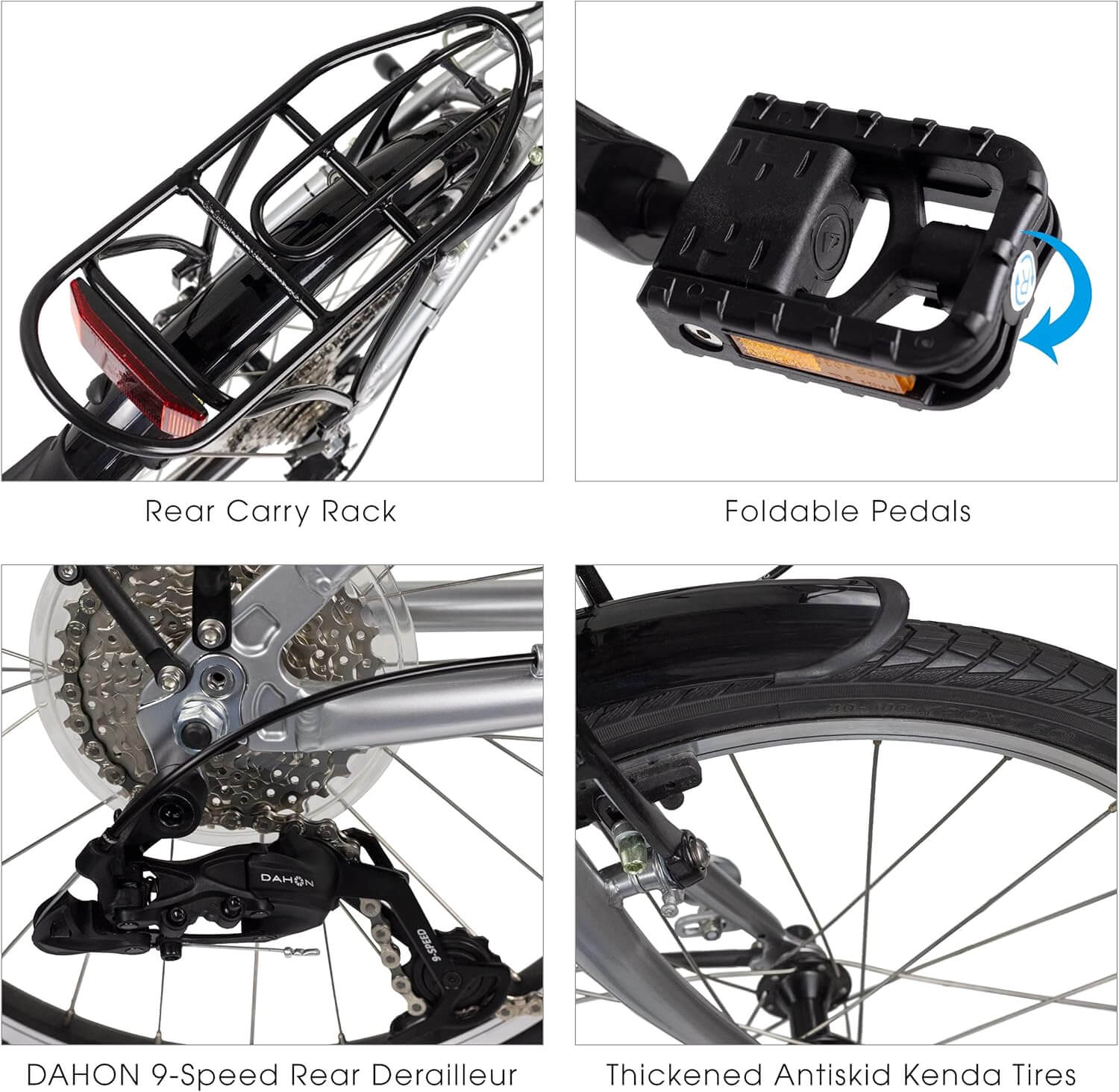 foldable pedal bike Dahon Mariner D8 BRUSHED Folding Bike Bicycle, 20" Wheels