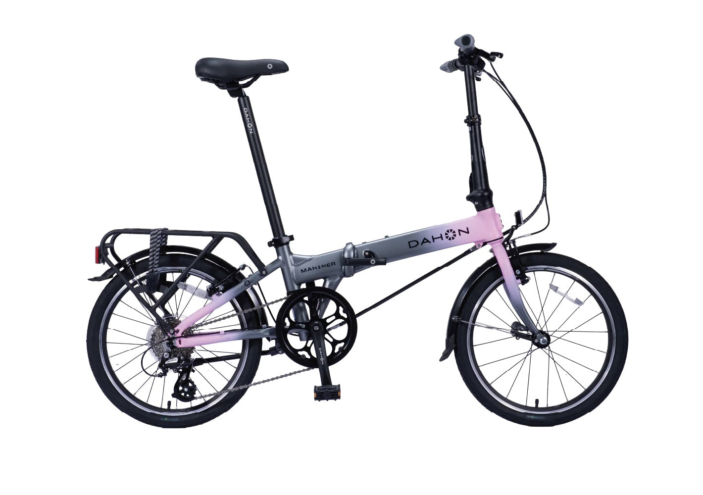 Dahon Mariner D8 II 8 Speed BRUSHED Folding Bike, 20" Wheels