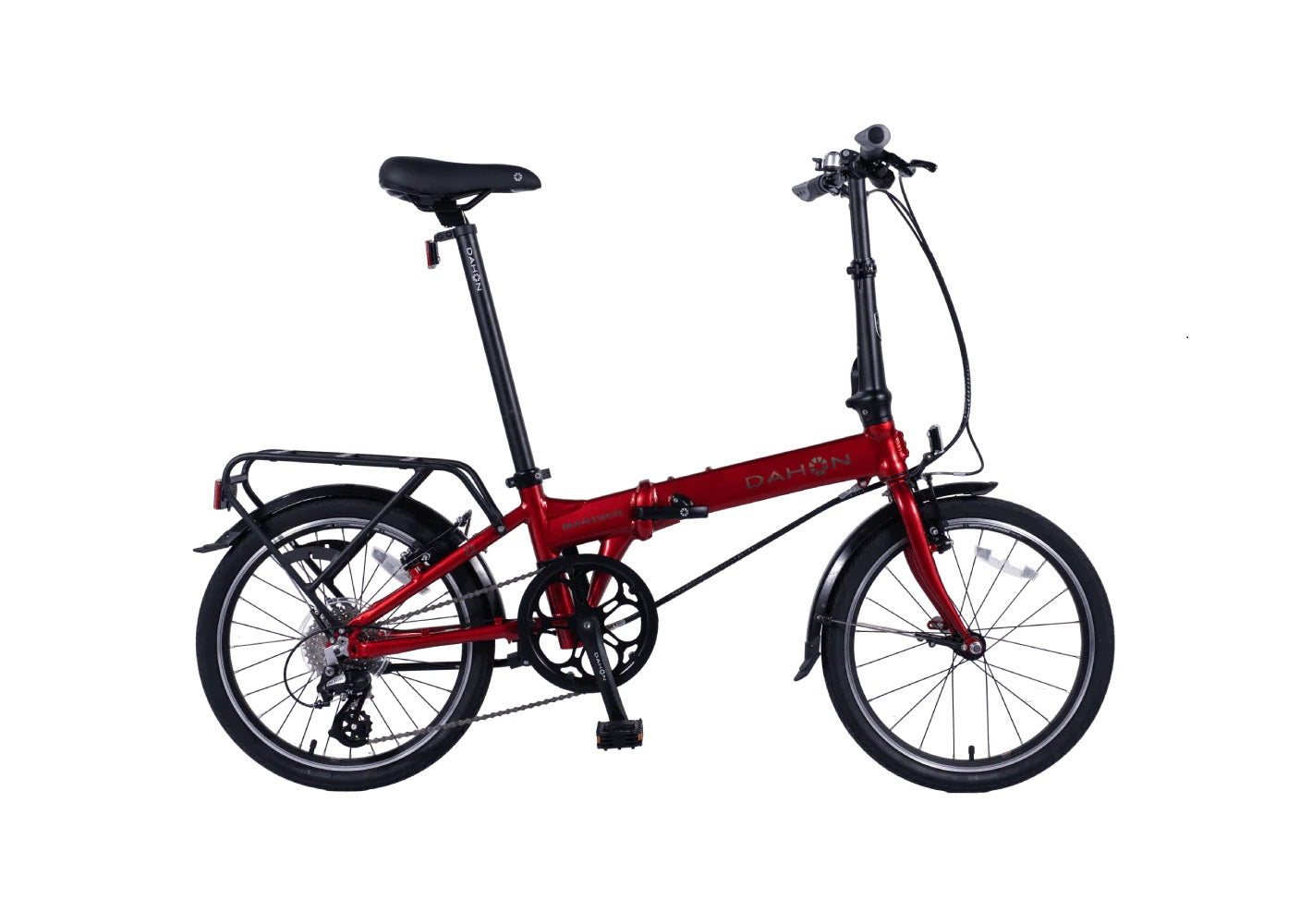 Dahon Mariner D8 II 8 Speed BRUSHED Folding Bike, 20" Wheels