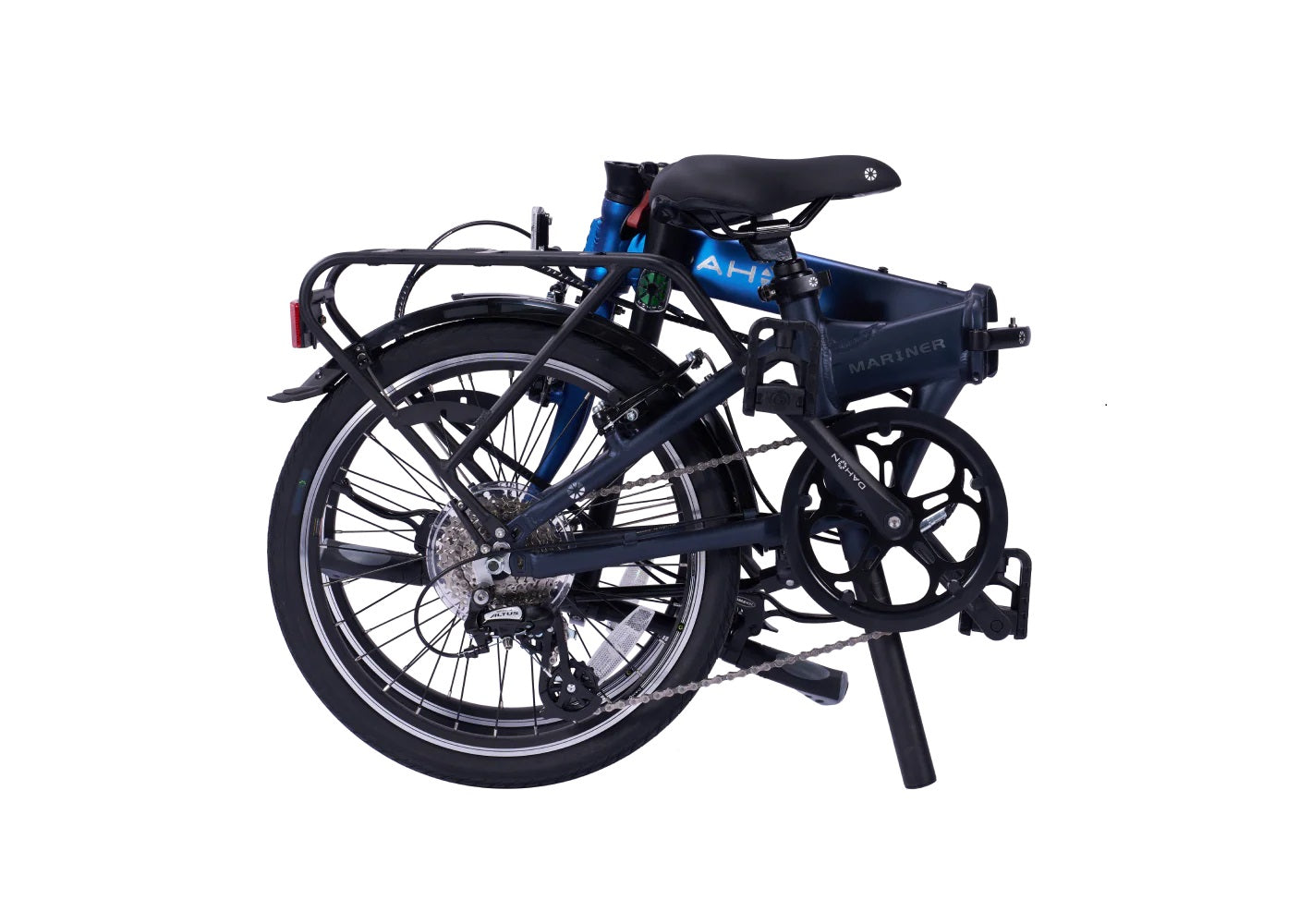 Dahon Mariner D8 II 8 Speed BRUSHED Folding Bike, 20" Wheels