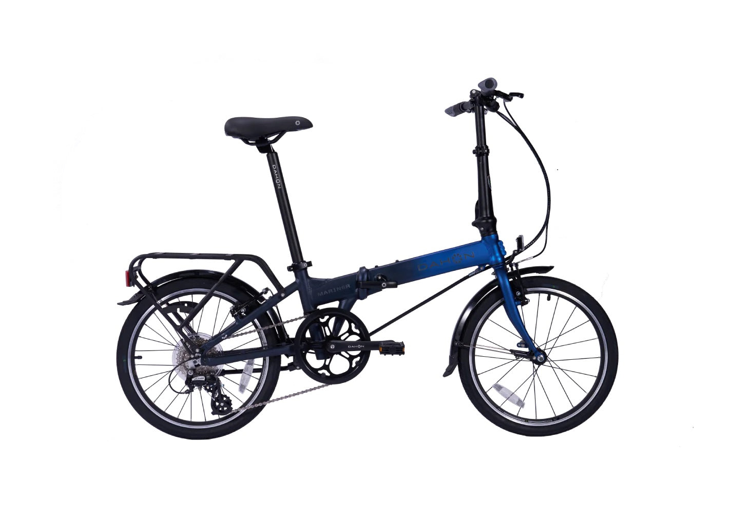 Dahon Mariner D8 II 8 Speed BRUSHED Folding Bike, 20" Wheels