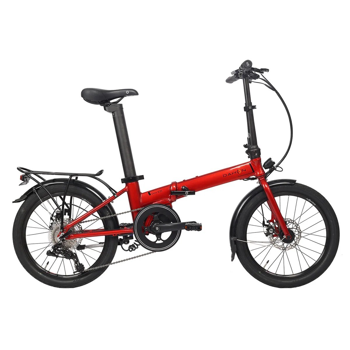 2025 Dahon Unio E20 Disc Mid Motor 36V 9 Speed Folding Electric Bike