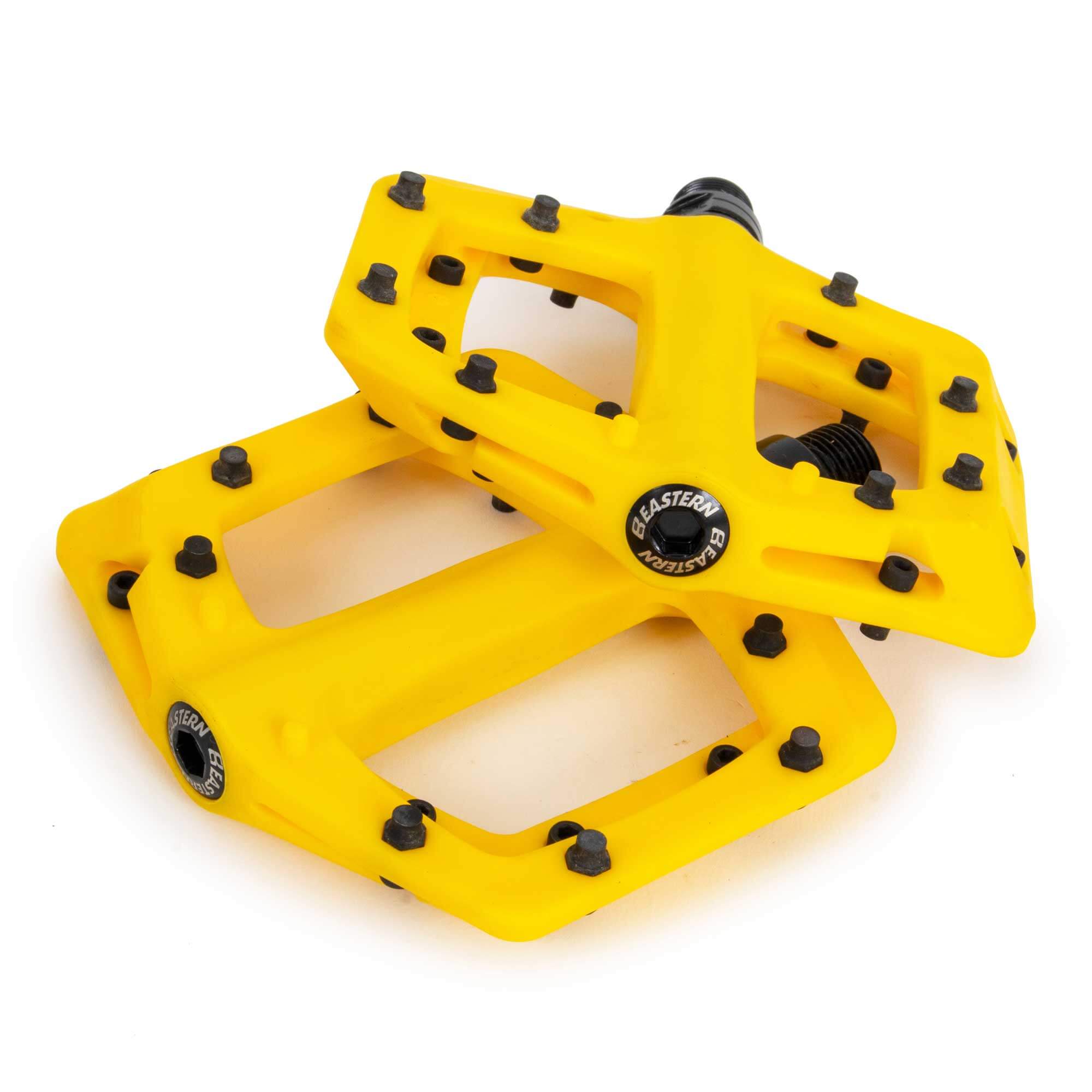 Eastern Bikes LINX PEDAL for BMX Bicycles Yellow