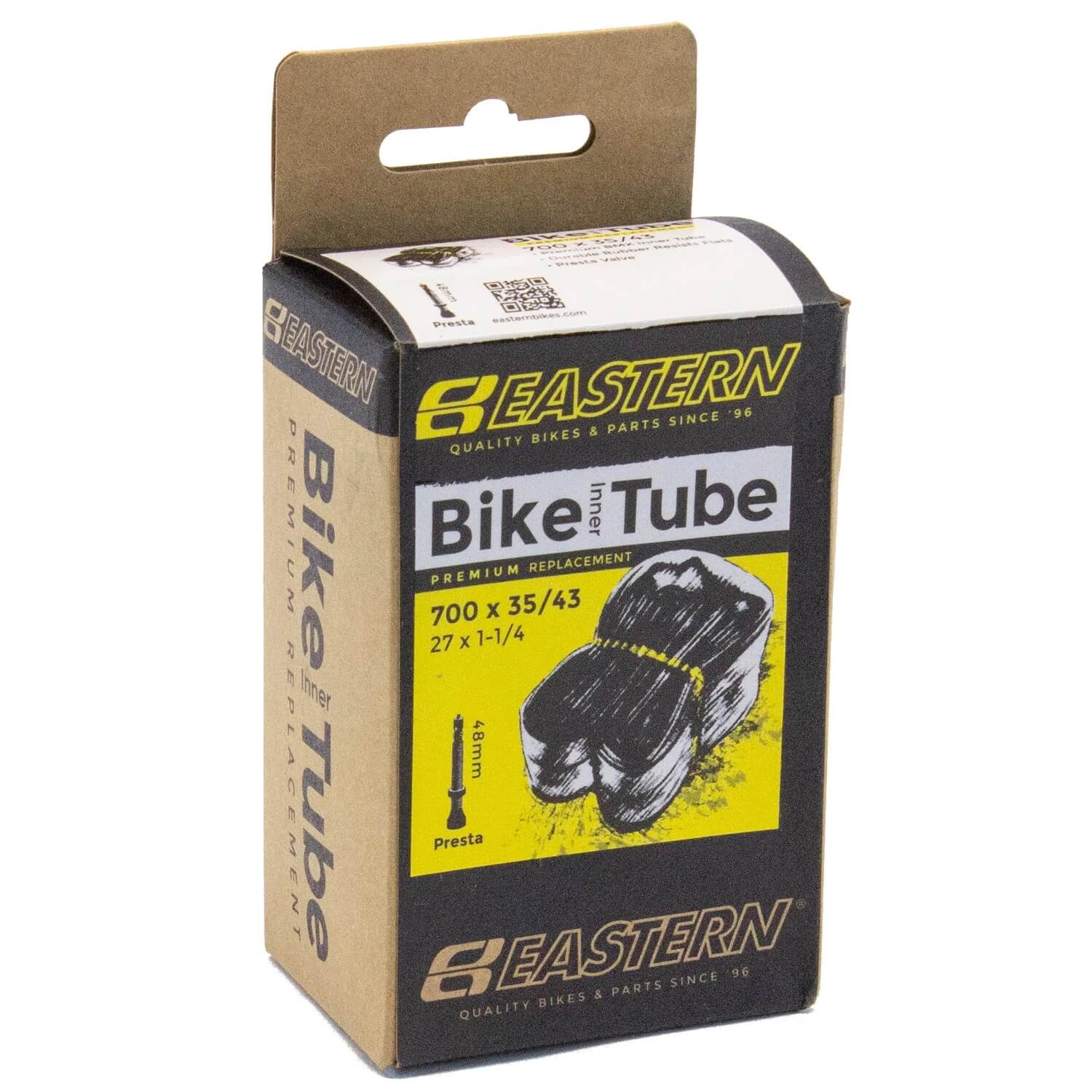 Eastern Bikes PRESTA 700x35C/43C INNER TUBE, 1 Pack