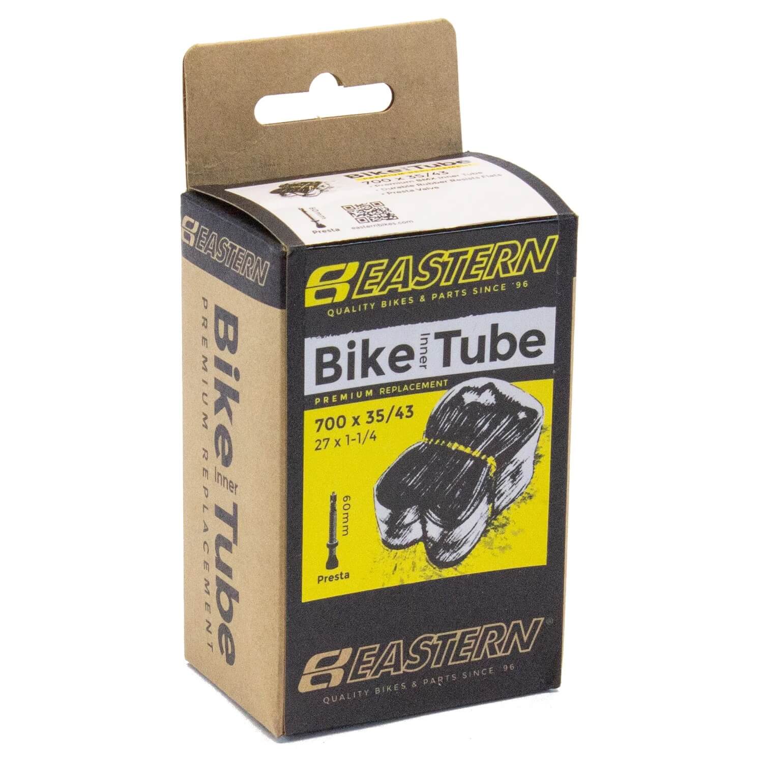 Eastern Bikes PRESTA 700x35C/43C INNER TUBE, 1 Pack