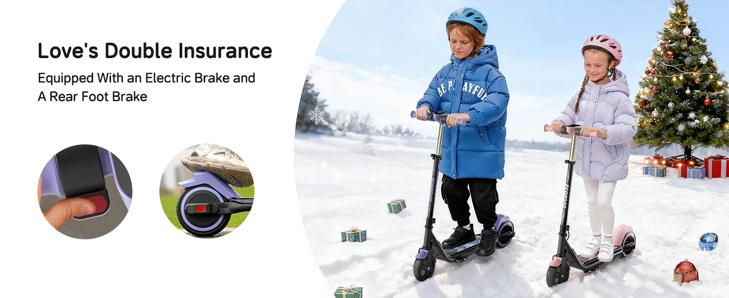 ECOROAD EK6 150W Kids Electric Scooter