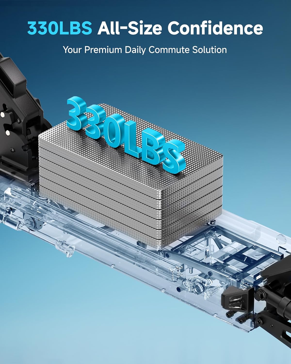 ECOROAD ES4 800W Adults Electric Folding Scooter