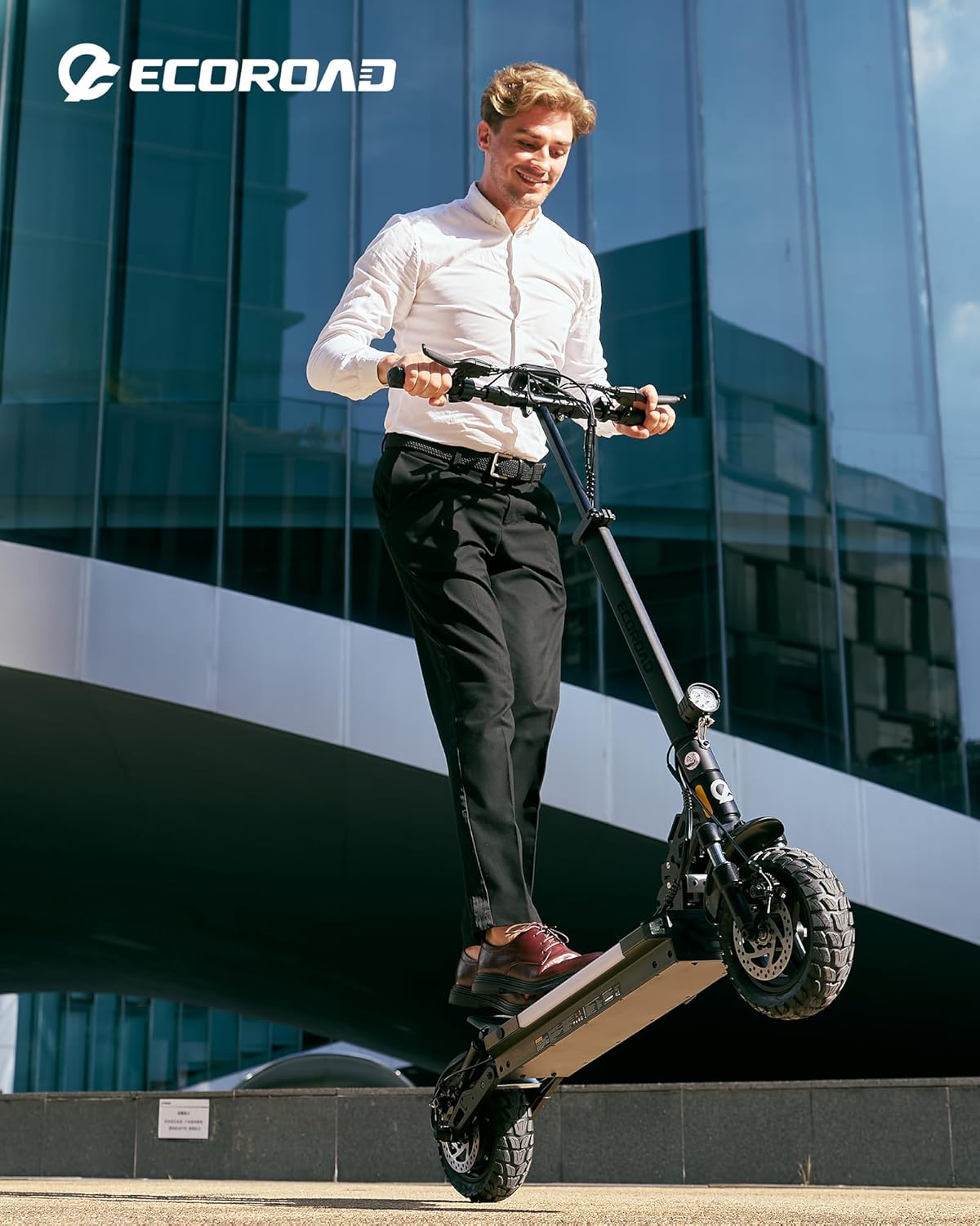 ECOROAD ES6 1000W Adults Electric Folding Scooter