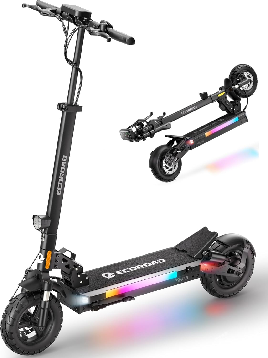 ECOROAD ES6 1000W Adults Electric Folding Scooter