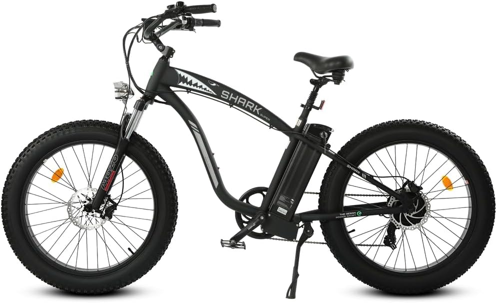 2025 Ecotric HAMMER UL Certified 750W 48V 7 Speed Beach Snow Electric Bike