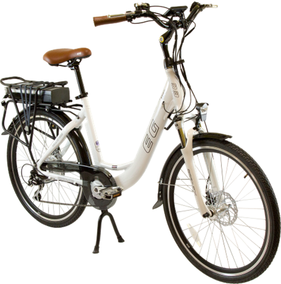 eg bali 350 electric bicycle 2026 EG Bike Athens 350DX 36V 350W Step-Through Lithium Electric Bike