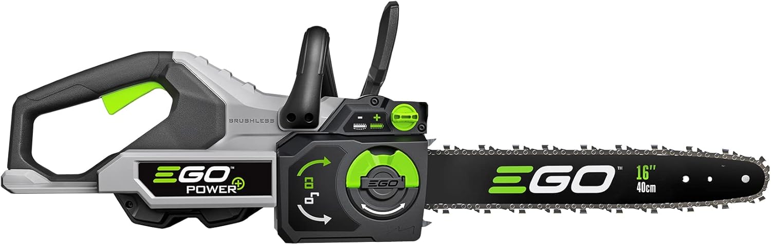 EGO Power CS1613 16” Electric Cordless Chainsaw with 56V 4.0Ah Battery and Charger