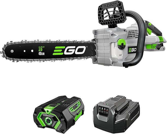 EGO Power CS1613 16” Electric Cordless Chainsaw with 56V 4.0Ah Battery and Charger