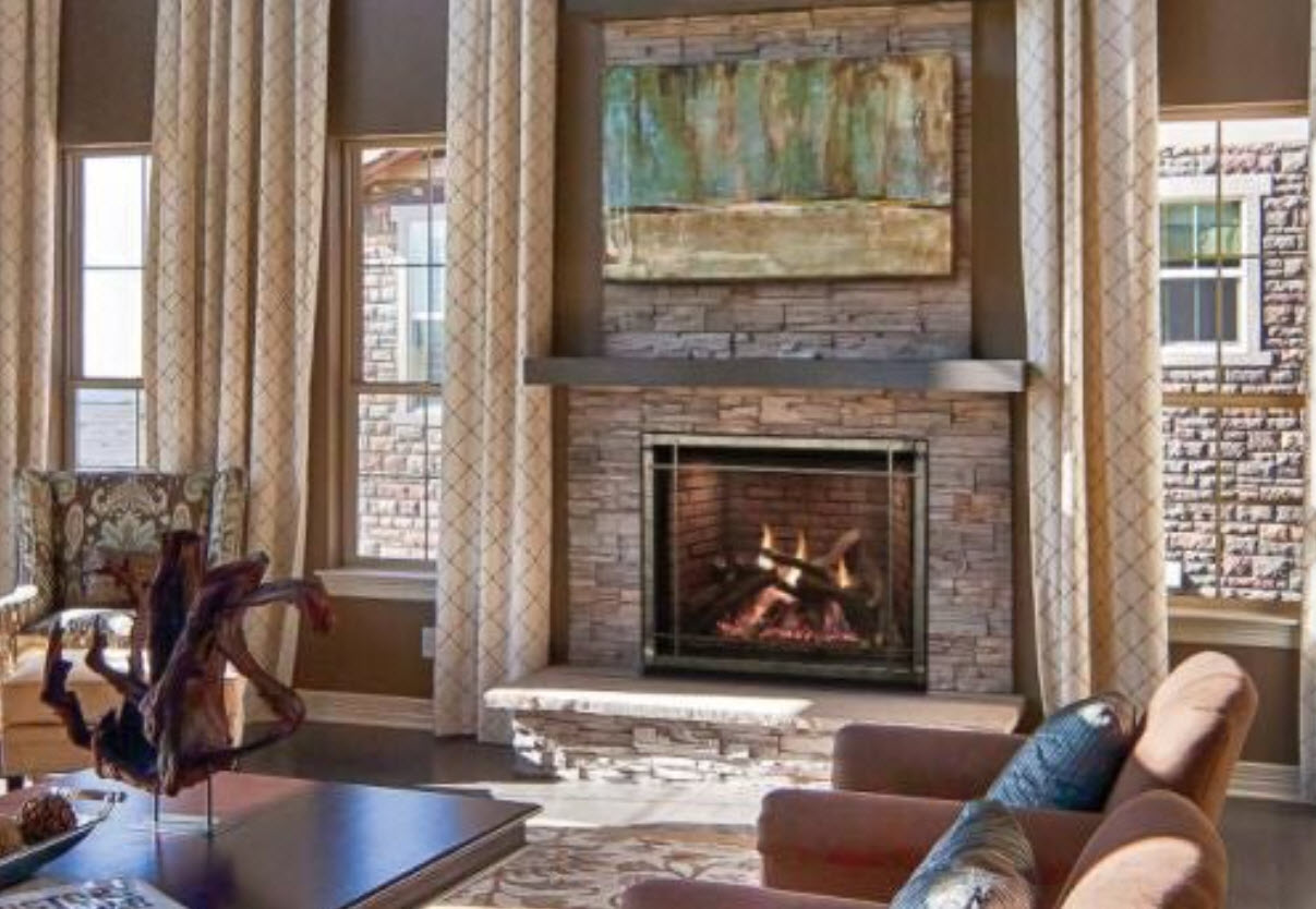 Empire Rushmore DVCT40CBP 40" Clean Face Direct-Vent Gas Fireplace