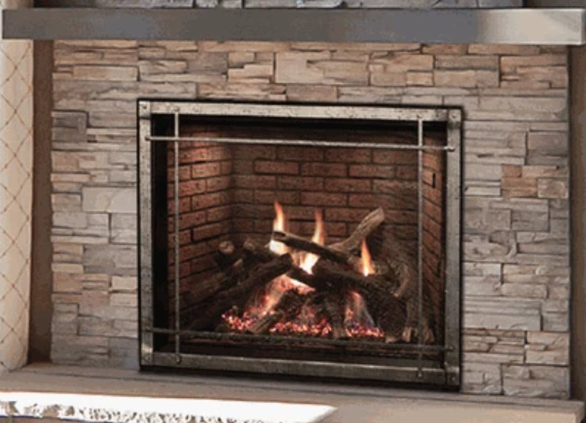 Empire Rushmore DVCT40CBP 40" Clean Face Direct-Vent Gas Fireplace