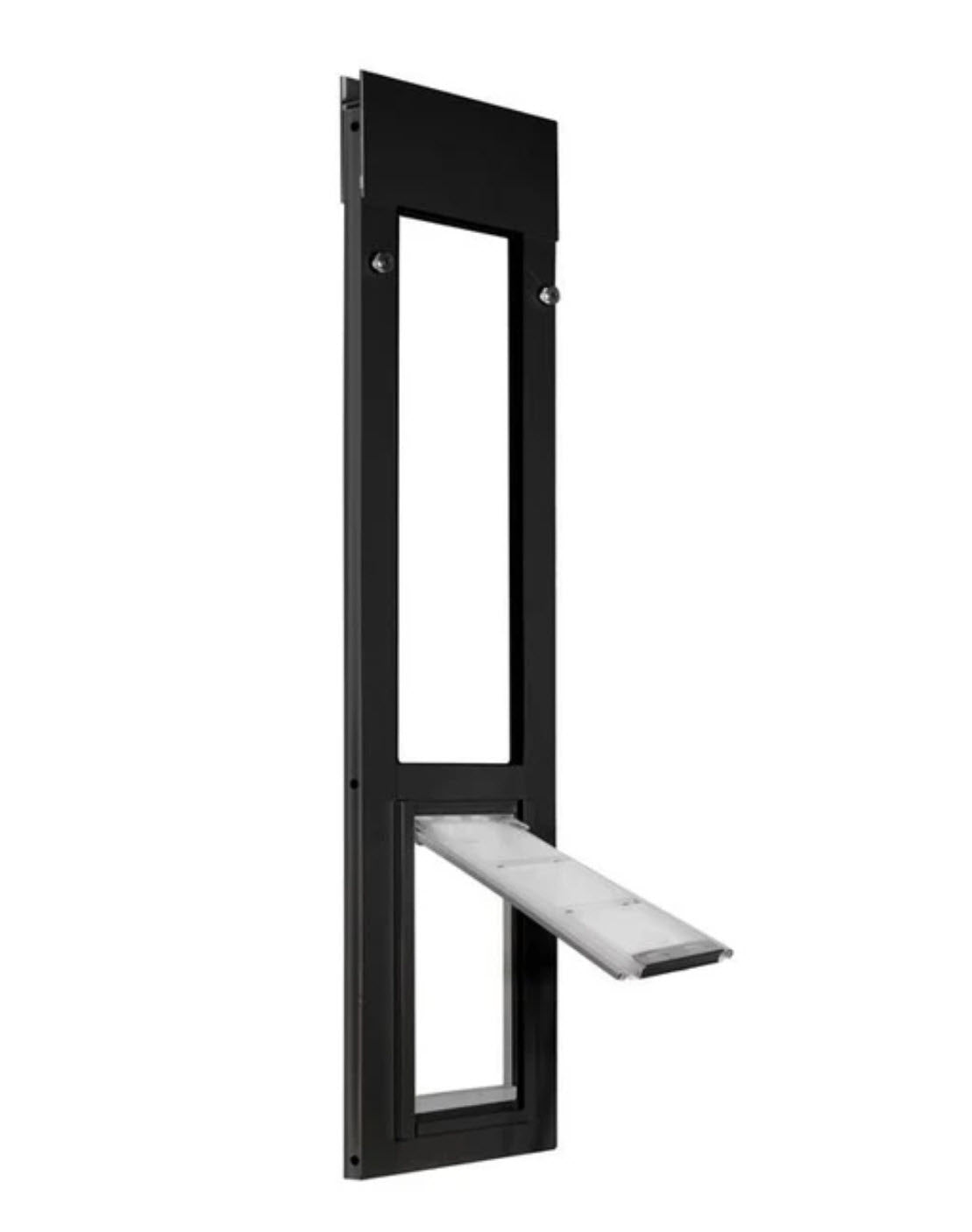 Endura Cat Door, Single Flap For Horizontal Sliding Windows