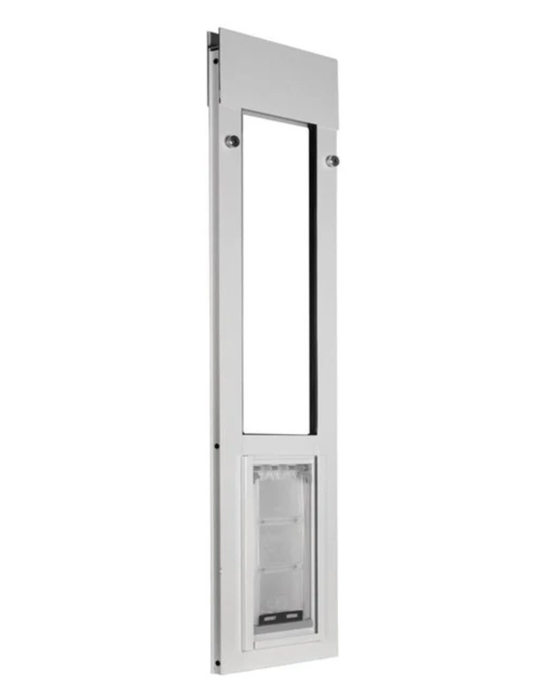 Endura Cat Door, Single Flap For Horizontal Sliding Windows