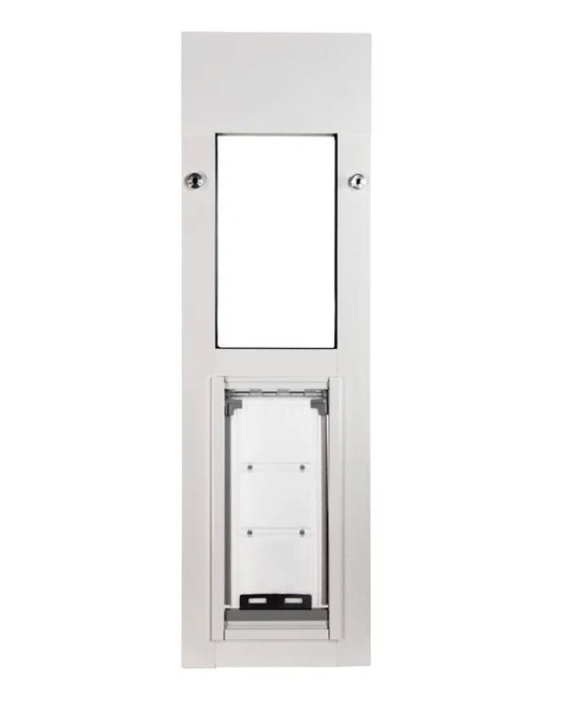 Endura Cat Door, Single Flap For Horizontal Sliding Windows